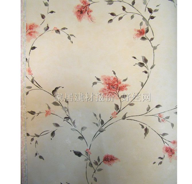 玉蘭墻紙 寬530mm×長10米 花 白色