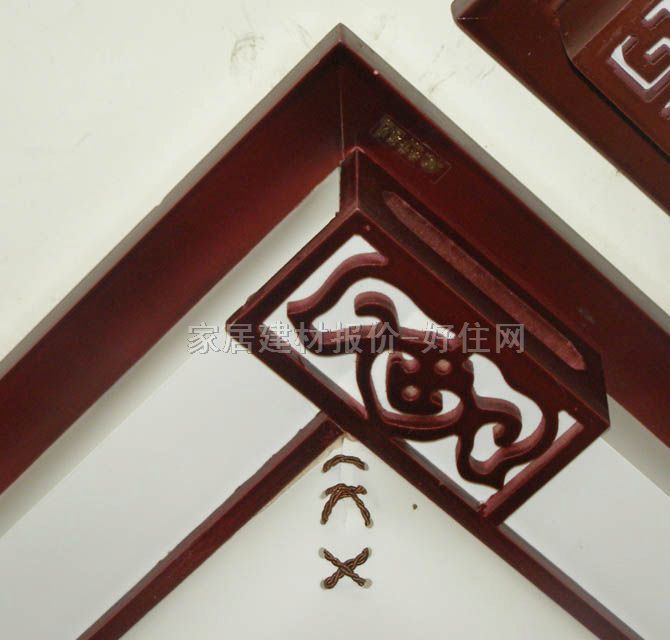 澳普吸頂燈 書(shū)房\起居室吸頂燈6186 方形 古典傳統(tǒng)風(fēng)格 白底帶圖案羊皮紙