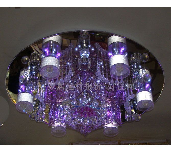 恒萊特吸頂燈 LED餐廳吸頂燈 1399/圓 圓形 大型奢華風(fēng)格 透明玻璃