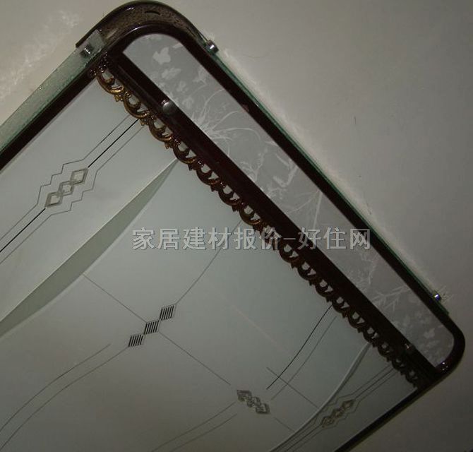 銀光吸頂燈 書房\起居室吸頂燈 868/2 方形 古典傳統(tǒng)風(fēng)格 磨砂白玻璃