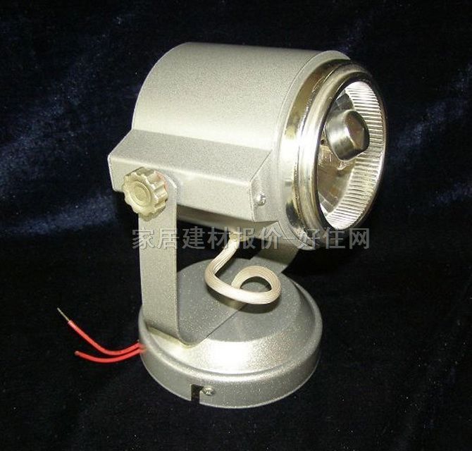 廻龍石英射燈 HL-2016 50W 吸頂座式 銀灰色