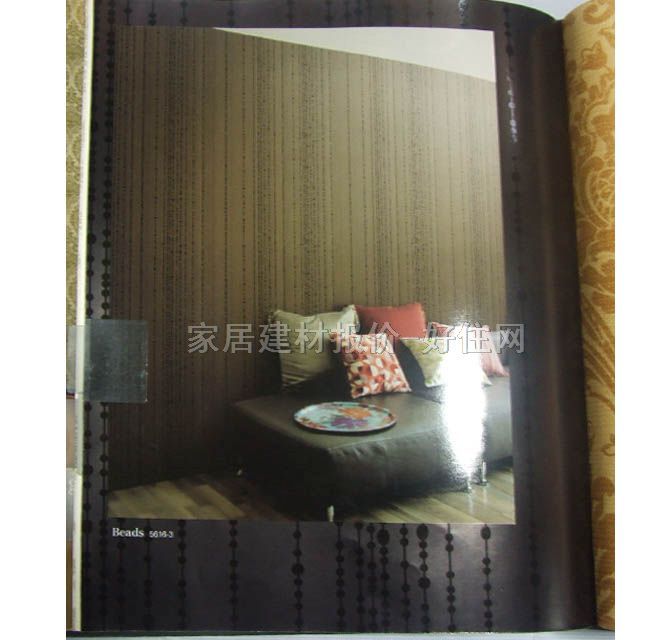 天麗燈飾墻紙 Muses系列5616-3 寬530mm×長(zhǎng)10米 樹紋 啡色