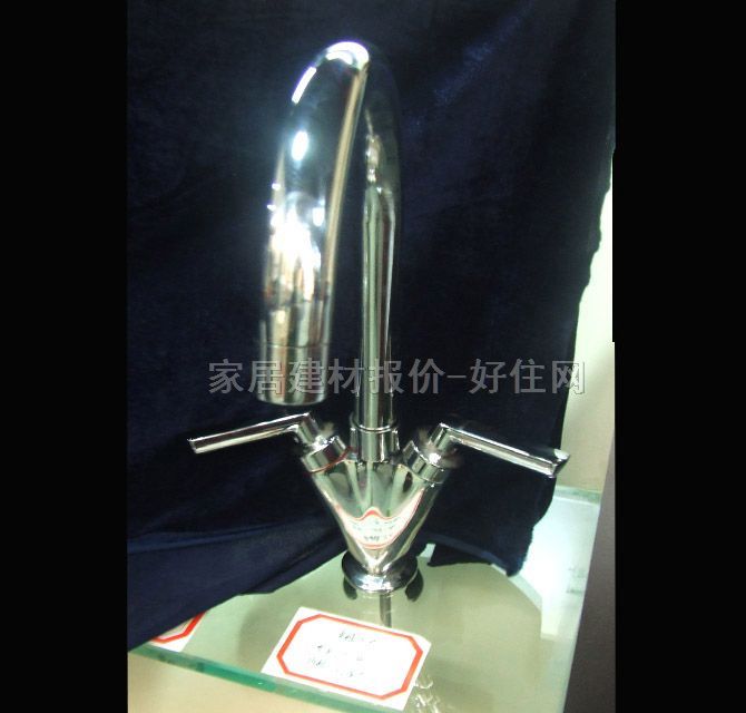 申雅面盆龍頭 SY-380 冷熱 雙把雙孔 無 不銹鋼