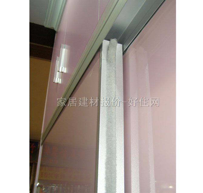 澳萊雅大衣柜衣帽間 紅棉花 彩繪玻璃 板式