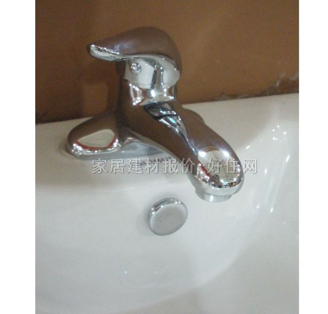 薩米特面盆龍頭 SM208 冷熱 單把雙孔 無 不銹鋼