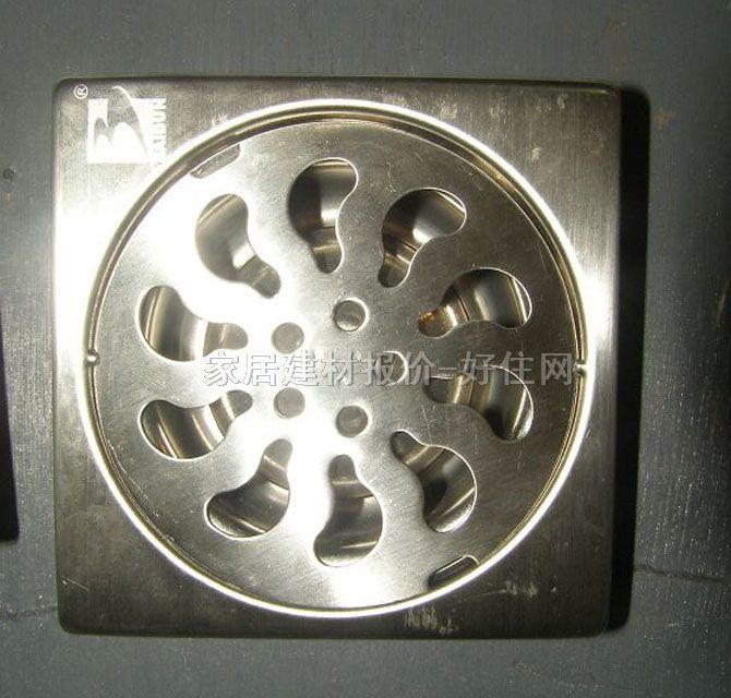 百頓地漏 方形 不銹鋼BD002 未知