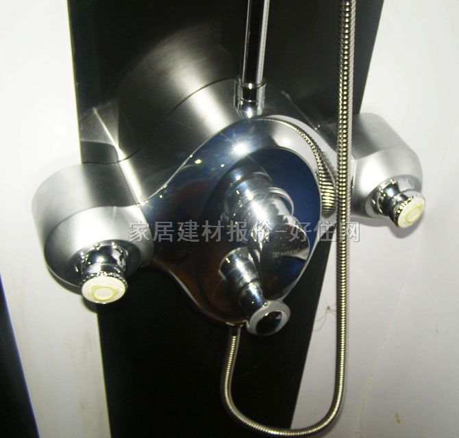 摩恩淋浴柱 可調節(jié)掛桿2436 明裝掛墻式