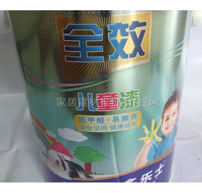 多樂士內(nèi)墻乳膠漆 原裝正品全效兒童漆 5L 白色