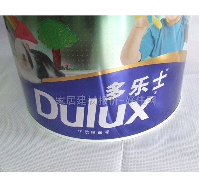 多樂士內(nèi)墻乳膠漆 原裝正品全效兒童漆 5L 白色