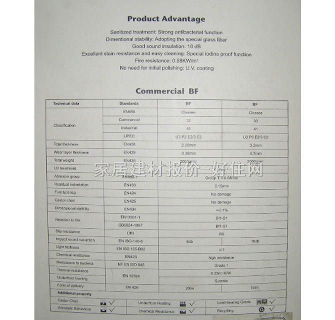 帕特斯卷材PVC塑料地板 PTS-213 2×20M