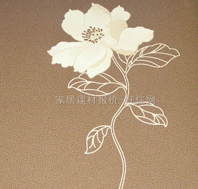 Bailamo墻紙 BA30105 0.7×10M 花 褐色