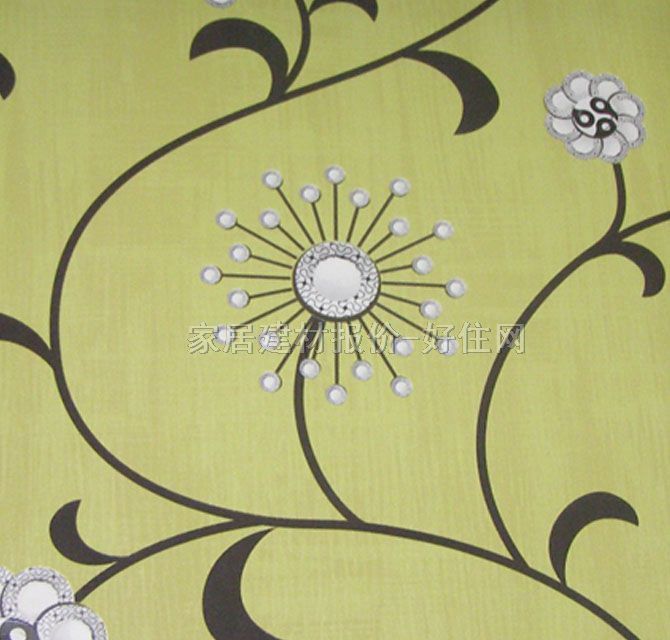 Bailamo墻紙 BA30906 0.7×10M 花 黃色