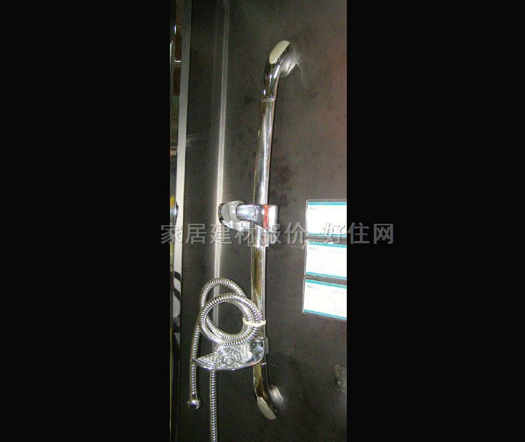 恩斯淋浴柱 可調(diào)節(jié)掛桿銅 E-70002 明裝掛墻式