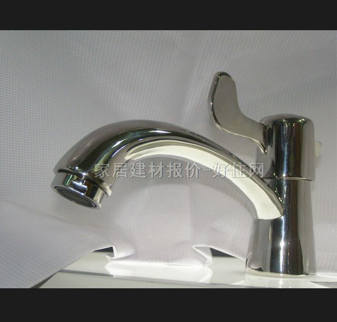 威捷朗面盆龍頭 B103 冷熱 單把雙孔 無(wú) 不銹鋼