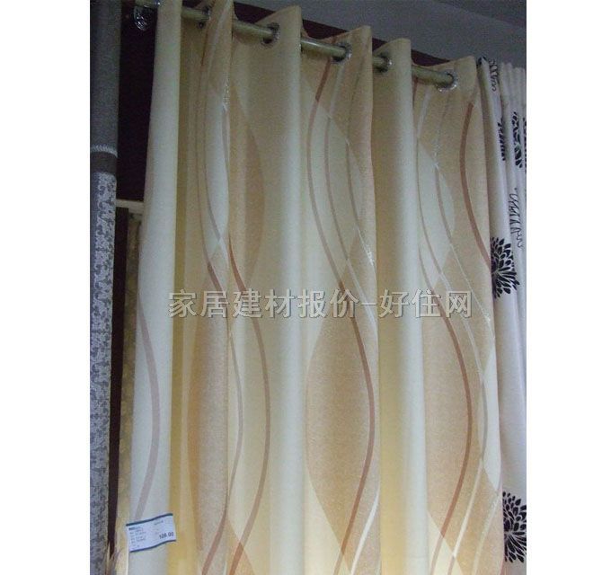 富馨布藝垂簾豎簾落地簾 FX1586-12 訂做 棉質(zhì) 暖色調(diào)