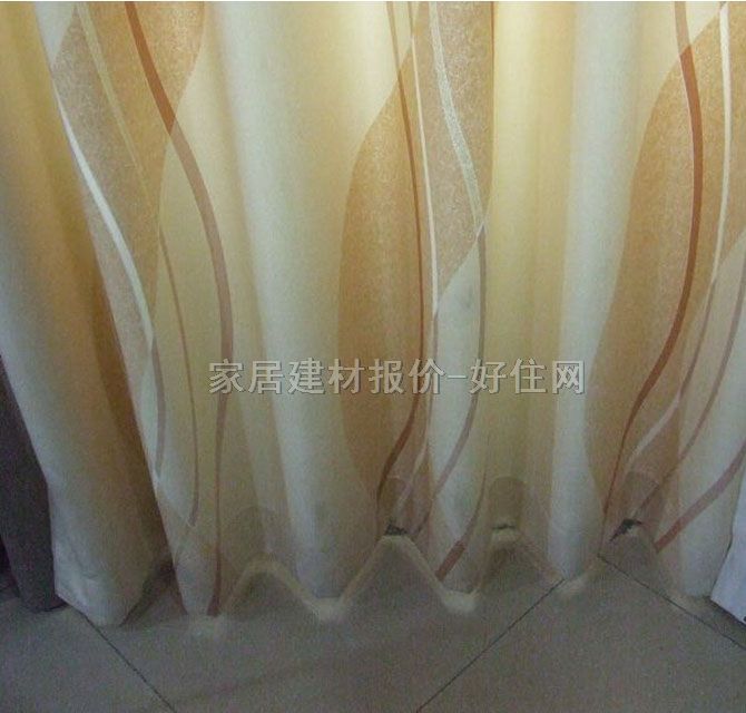 富馨布藝垂簾豎簾落地簾 FX1586-12 訂做 棉質(zhì) 暖色調(diào)