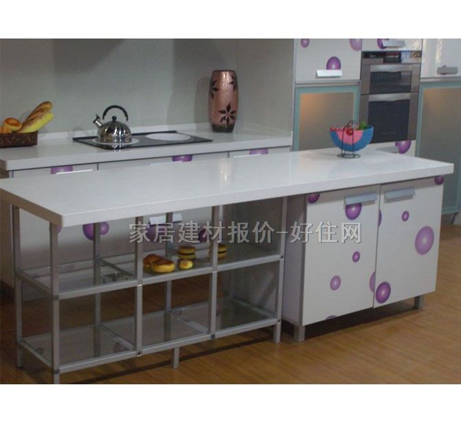 美的正統廚房吊柜 UV彩繪板 訂做