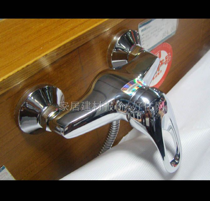 恩斯浴缸淋浴龍頭 淋浴E-04404配E-72001 明裝掛墻式