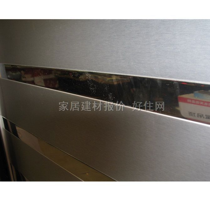 鴻牌鋁扣條形天花 8A25磨砂鋁拉絲 150mm