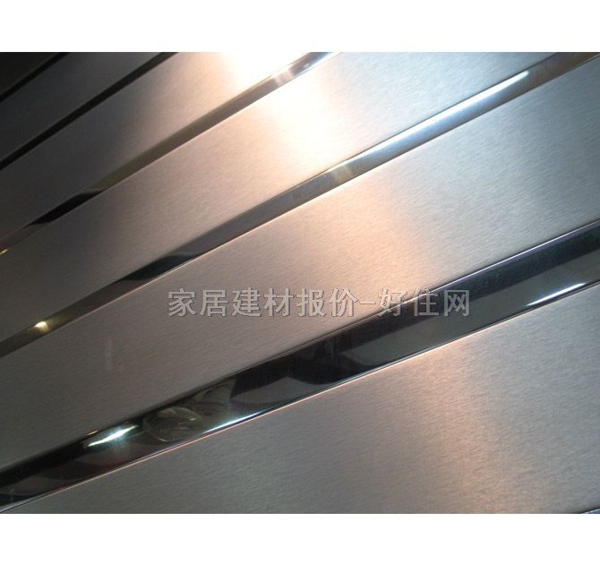 鴻牌鋁扣條形天花 8A25磨砂鋁拉絲 150mm