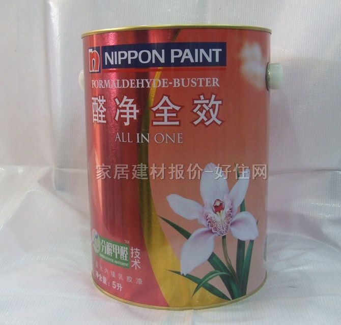 立邦內(nèi)墻乳膠漆 醛凈全效 5L 白色