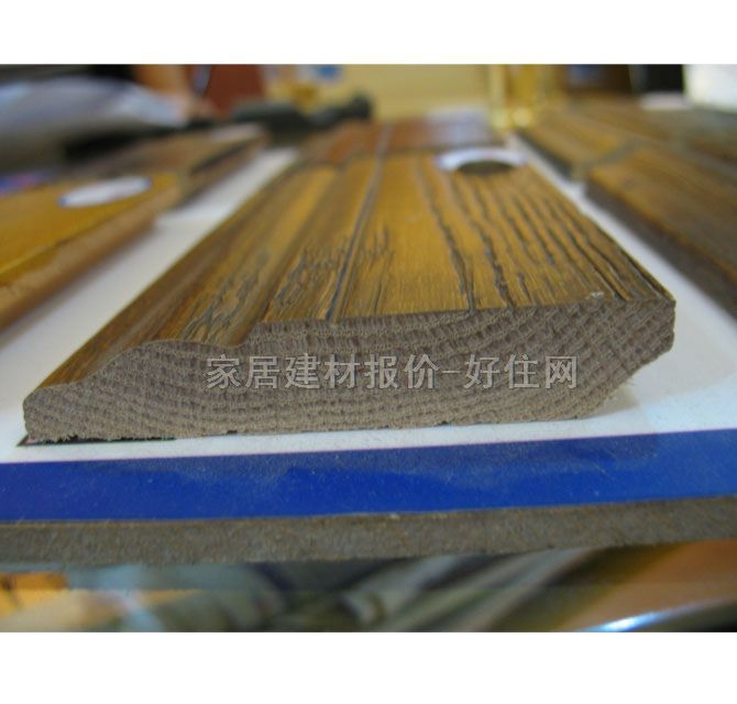 正大木地板踢腳線 實木地腳線柚木王 2000mm×85mm×厚15mm