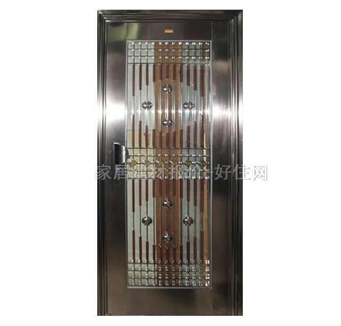 金六福不銹鋼門 單開式燈籠報喜-2022 2050×900mm