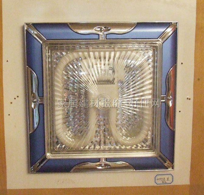 百靈吸頂燈 廚衛(wèi)陽(yáng)臺(tái)燈248銀 方形 現(xiàn)代流行風(fēng)格 透明亞克力