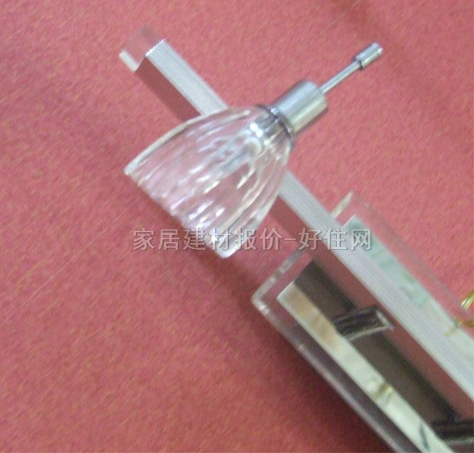 富田鏡前燈 9115/2頭小射燈 花式造型 玻璃材質(zhì) 銀白色 節(jié)能燈