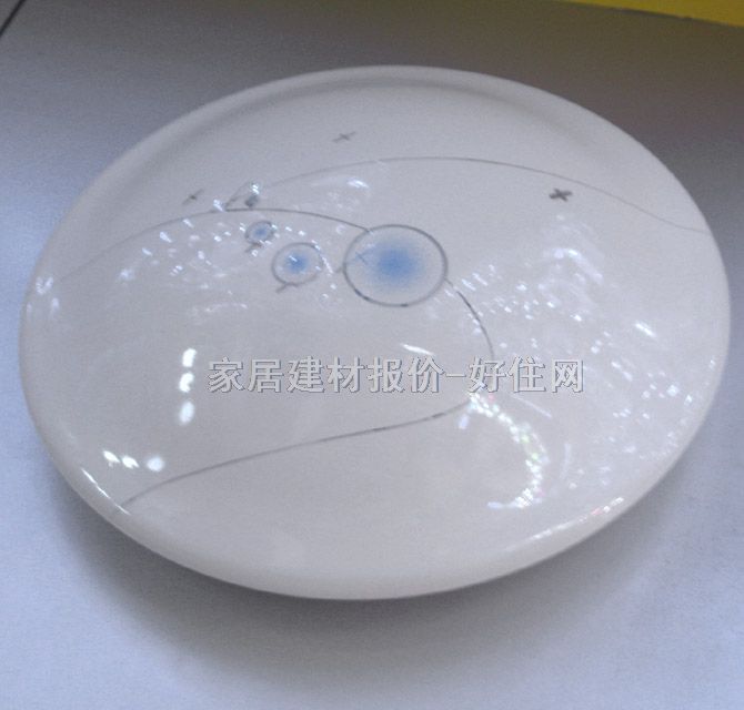 歐美斯吸頂燈 臥室吸頂燈056 圓形 現(xiàn)代流行風(fēng)格 白底帶圖案亞克力