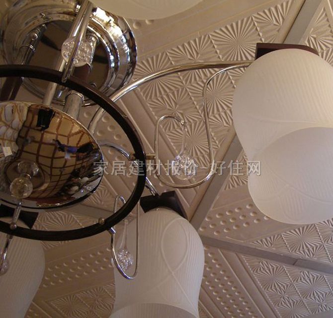 百富豪吊燈 3175/6頭 金屬燈架+磨砂玻璃燈罩 現(xiàn)代流行風(fēng)格 白色