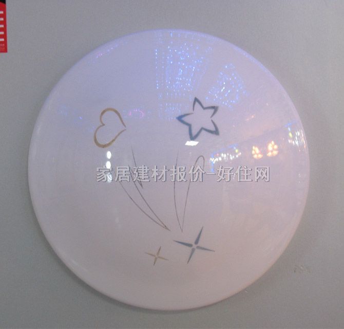 歐美斯吸頂燈 臥室吸頂燈021 圓形 現(xiàn)代流行風(fēng)格 白底帶圖案亞克力