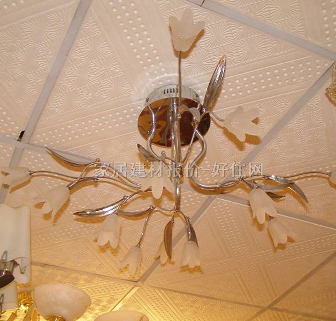 帝揚(yáng)吊燈 8072/12頭 金屬燈架+工藝玻璃燈罩 現(xiàn)代流行風(fēng)格 白色