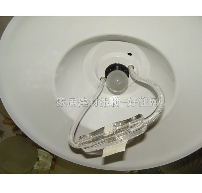 美嘉吊燈 麻將房伸縮燈B1830/1 金屬燈架+金屬燈罩 現(xiàn)代流行風(fēng)格 Φ400mm 白色