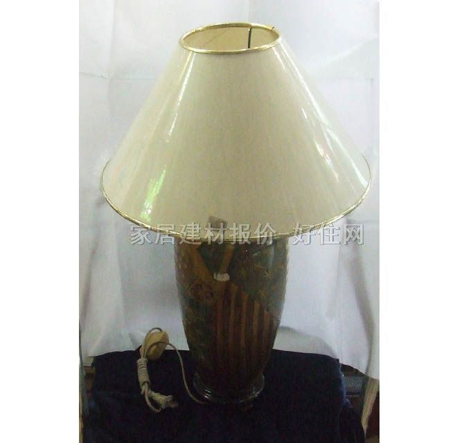 飛藝臺燈 抽象圖案2瓶 高未知cm 傳統(tǒng)古典 亞克力燈罩 陶瓷燈架