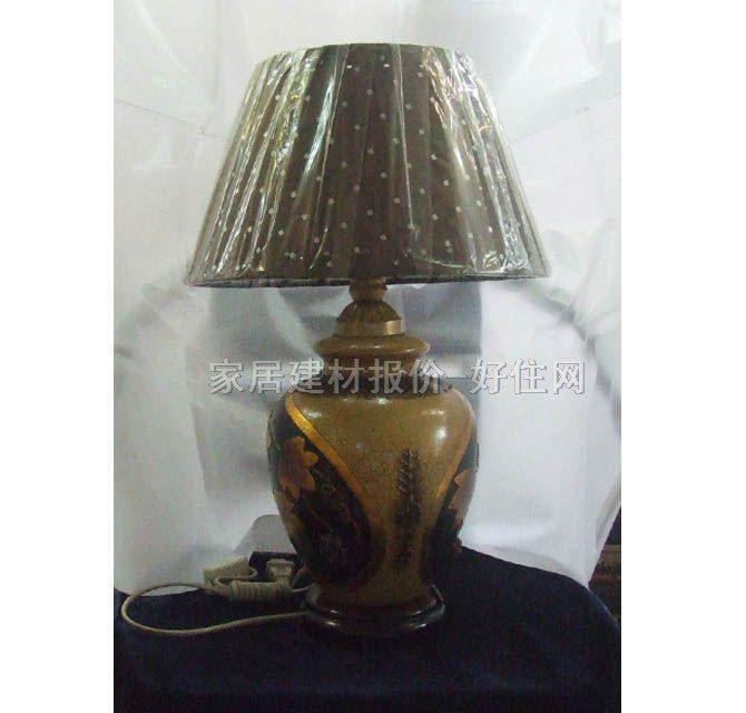 飛藝臺燈 花卉2瓶 高未知cm 傳統(tǒng)古典 布藝燈罩 陶瓷燈架