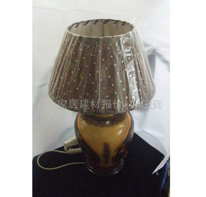 飛藝臺燈 花卉2瓶 高未知cm 傳統(tǒng)古典 布藝燈罩 陶瓷燈架