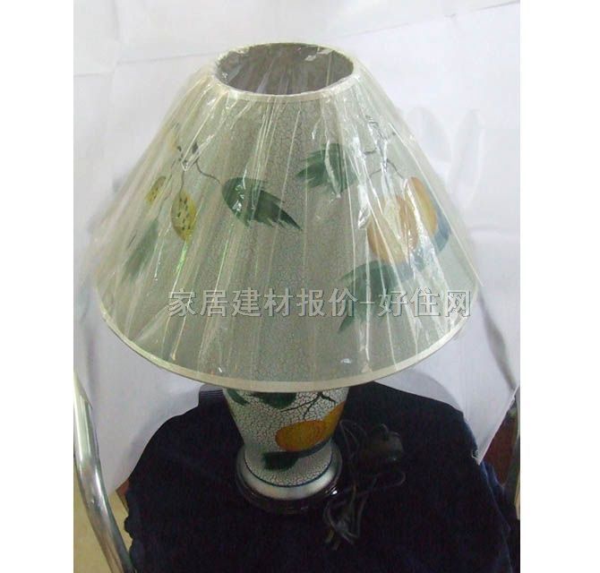 飛藝臺燈 水果裂紋瓶 高未知cm 傳統(tǒng)古典 布藝燈罩 陶瓷燈架