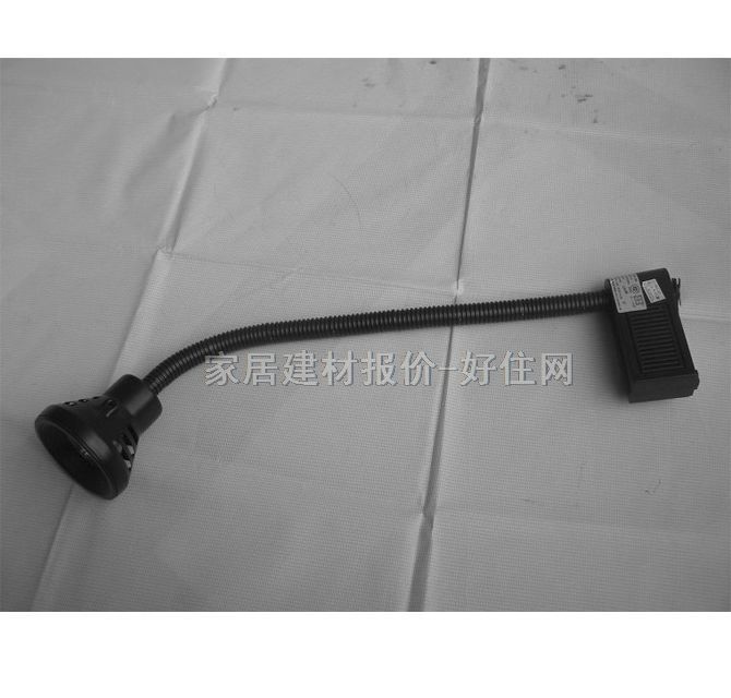 廻龍石英射燈 2012 50W 導(dǎo)軌軟桿式 黑色