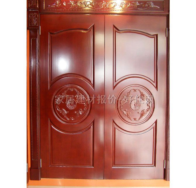 帝旺福原木實(shí)木門 白橡木 訂做