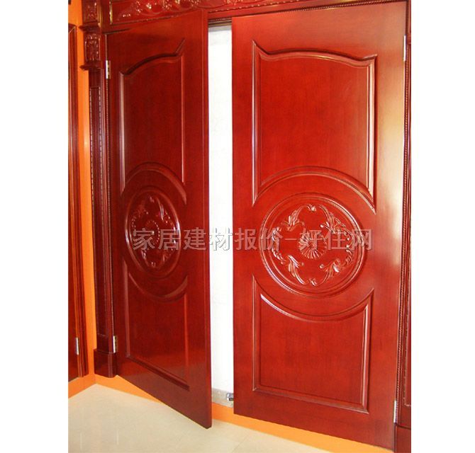 帝旺福原木實(shí)木門 白橡木 訂做