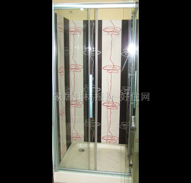 德莉瑪淋浴房 6厘 鋼化玻璃 W6101 訂做