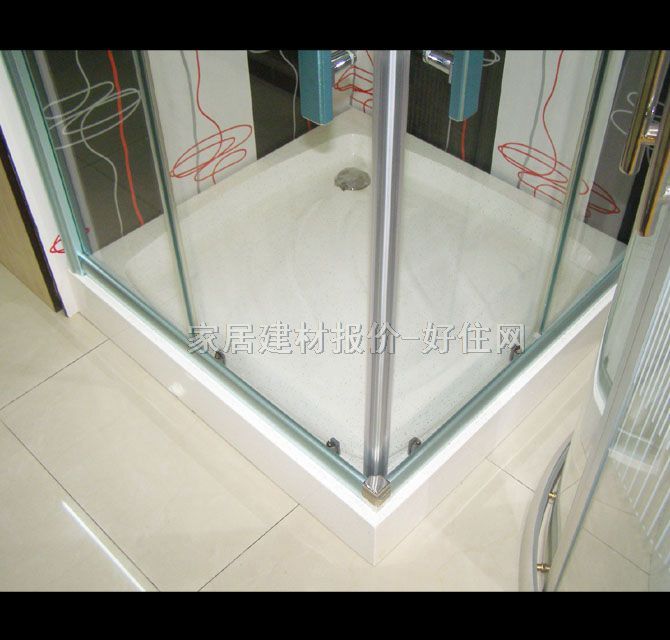 德莉瑪淋浴房 6厘 鋼化玻璃 W6101 訂做