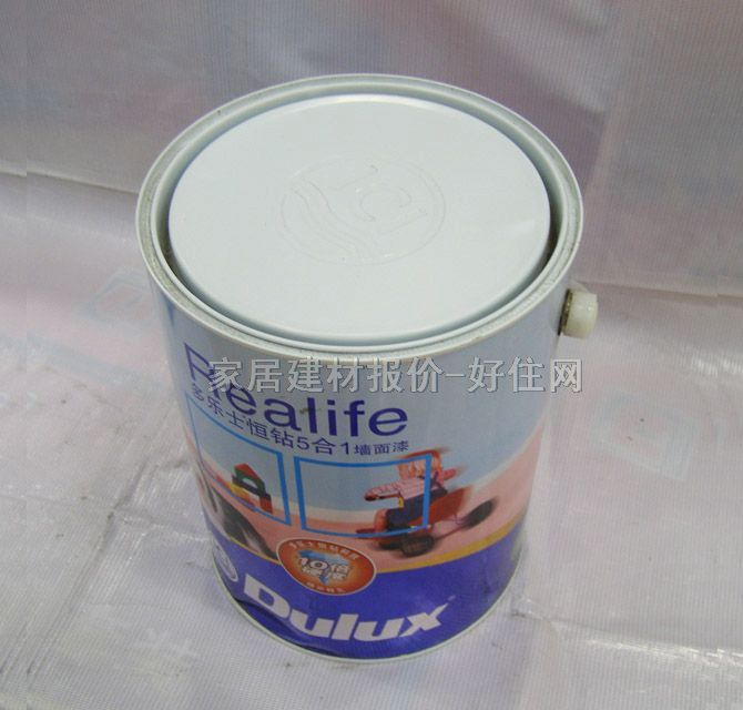 多樂(lè)士?jī)?nèi)墻乳膠漆 Realife恒鉆5合1啞光 5L 白色啞光