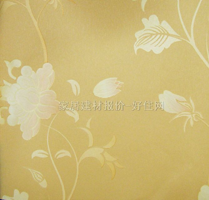 雷克薩斯墻紙 歐式風(fēng)格淺黃色小花Lx-2703 寬530mm×長10米 花 黃色