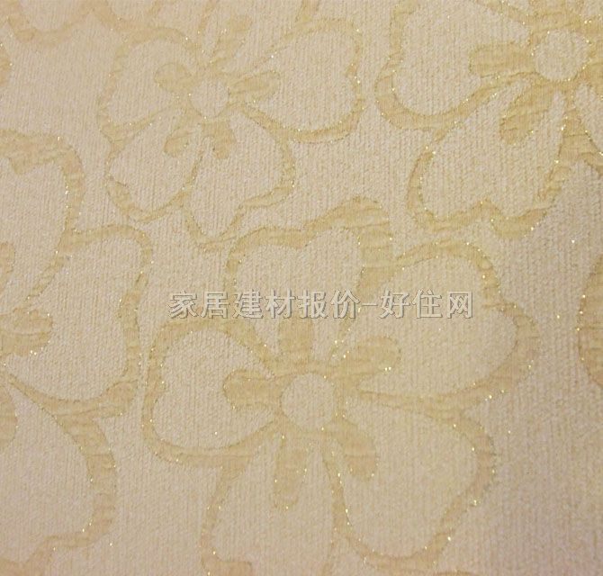 泰特墻紙 豪華風(fēng)格黃色花朵 寬530mm×長10米 花 黃色