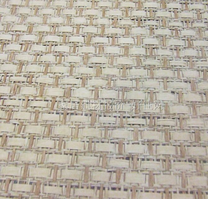 泰特墻紙 現(xiàn)代米白色織物 0.91×50M 方格 米色