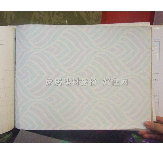 泰特墻紙 現(xiàn)代風(fēng)格混合色花紋 0.92×50M 幾何 白色