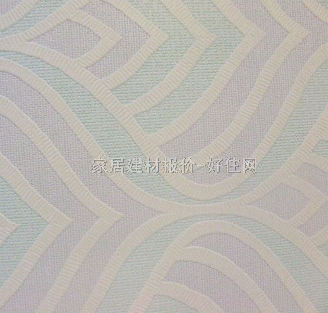 泰特墻紙 現(xiàn)代風(fēng)格混合色花紋 0.92×50M 幾何 白色