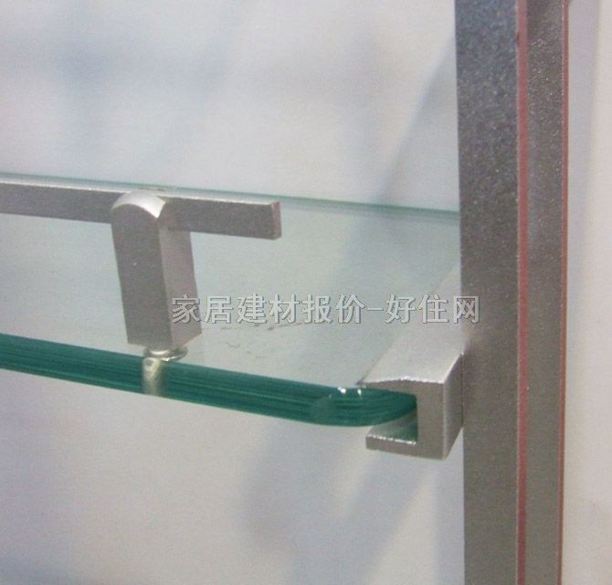 天茵廚衛(wèi)置物架 玻璃層板F007 2層